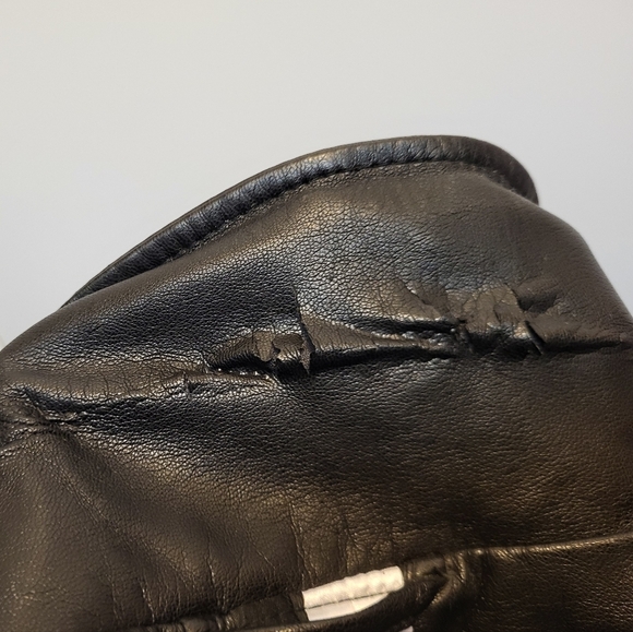 H&M Divided Womens Black Bomber Jacket, Sleek Versatile Design - Size 6 - Picture 7 of 7